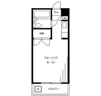 東京都豊島区千早１丁目 賃貸マンション 1R