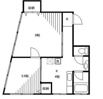 東京都練馬区豊玉北４丁目 賃貸マンション 2K