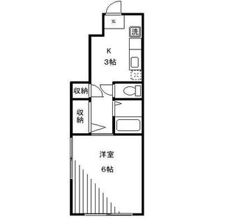 東京都豊島区千早２丁目 賃貸アパート 1K