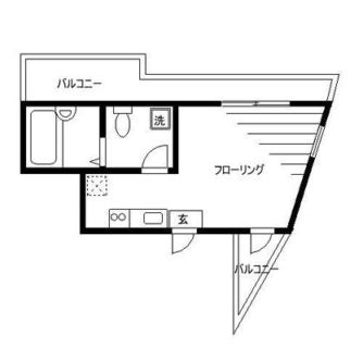 東京都練馬区羽沢２丁目 賃貸マンション 1R