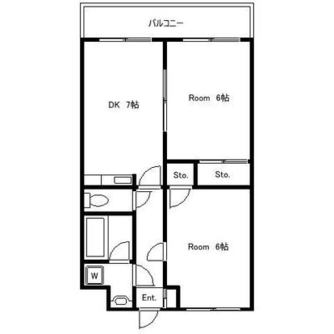 東京都練馬区向山２丁目 賃貸マンション 2DK