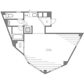 東京都練馬区中村北２丁目 賃貸マンション 1R