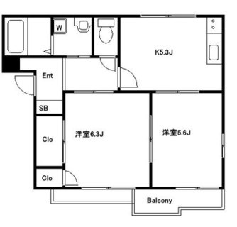 東京都練馬区豊玉北４丁目 賃貸マンション 2K