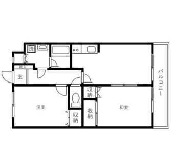 東京都練馬区高野台３丁目 賃貸マンション 2DK