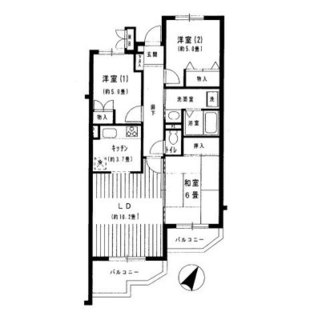 東京都豊島区南長崎４丁目 賃貸マンション 3LDK