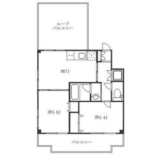 東京都練馬区小竹町１丁目 賃貸マンション 2DK