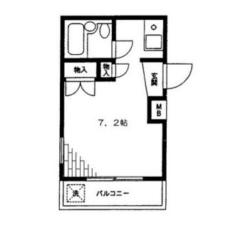 東京都豊島区目白５丁目 賃貸マンション 1R